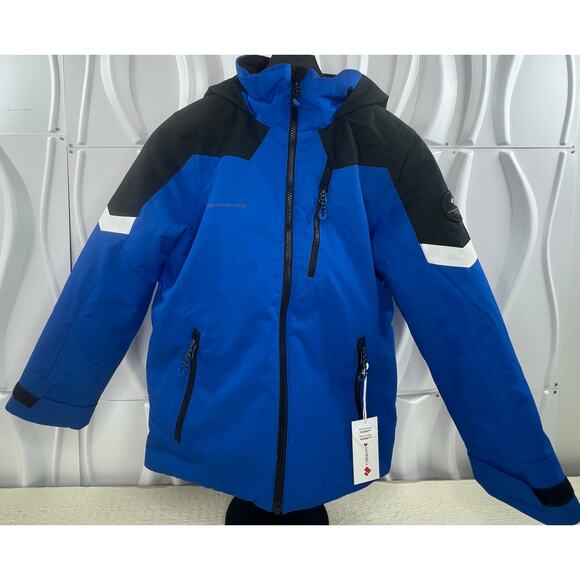 Obermeyer Fleet Jacket Teen M (10–12) Summit Blue NEW WITH TAGS!!! - Picture 1 of 7
